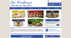 Desktop Screenshot of lacredenza.co.uk